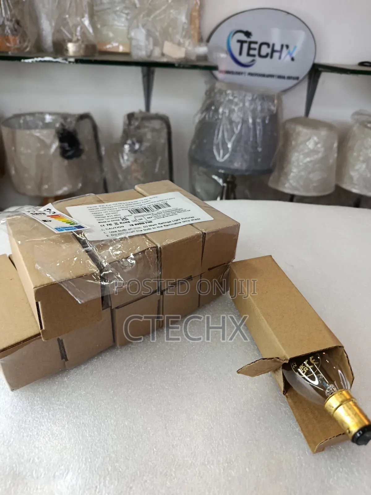 B15 Candle Bulb 25ẉ, 10 Pack SBC Dimmable