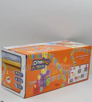 Portable Kids Dominoes Train