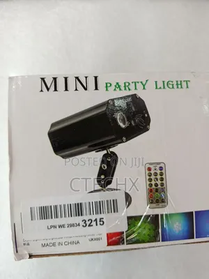 Dj Disco Laser Lights, Strobe Stage Light Sound Activated