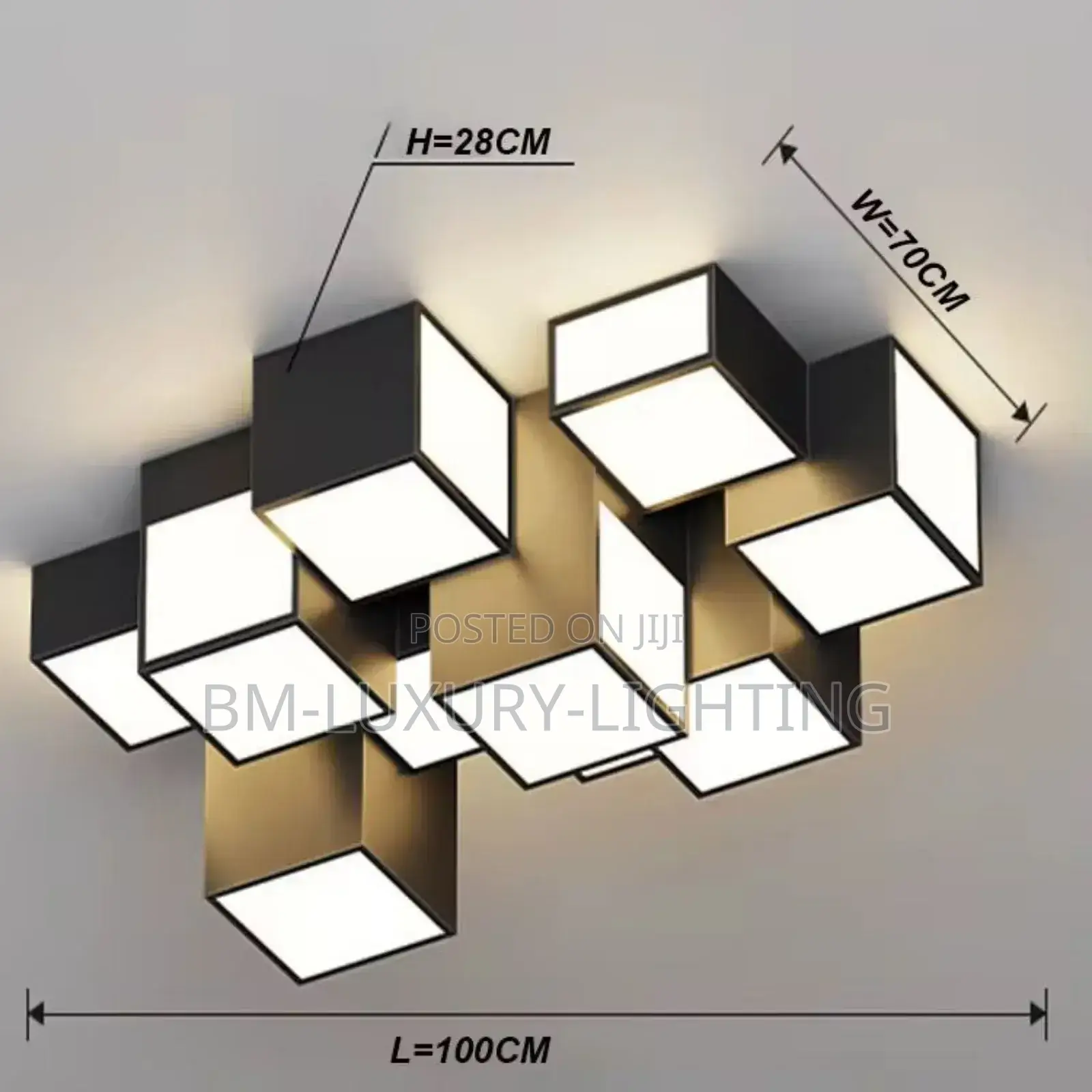 Modern Creative Led Chandelier Light Remote