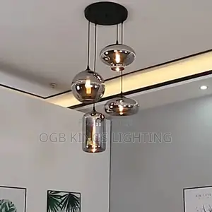 4in1 Glass Pendant Light