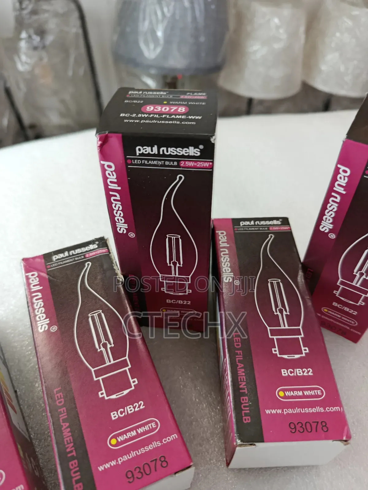 B22 Bayonet Cap C35t Bulbs Led Flame Candle Filament Light
