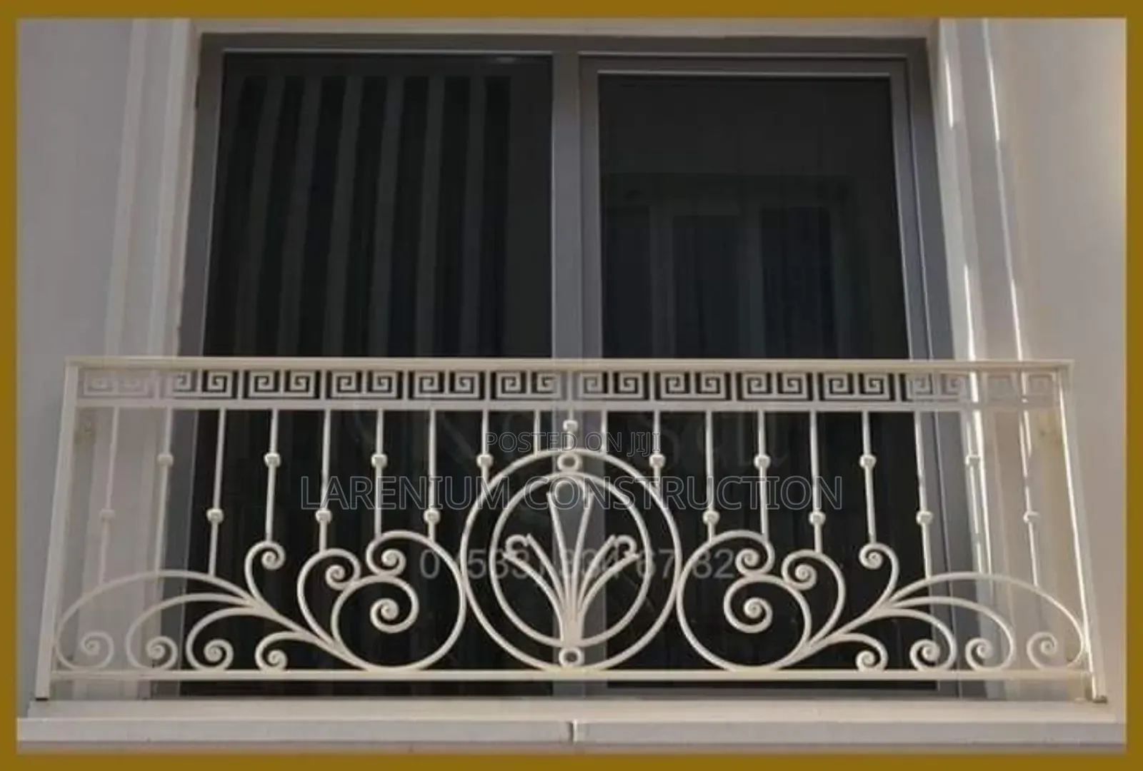 Beautiful Wrought-Iron Classical Gate , Doors and Handrails