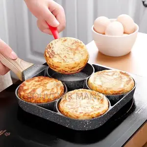 Omelet 4 Hole Grill Pan Nonstick
