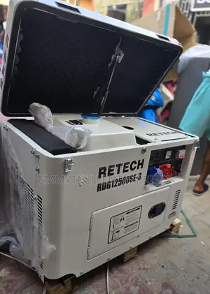 Brand New Retech 3phase Diesel Soundproof Gen 1year Wty 10.5