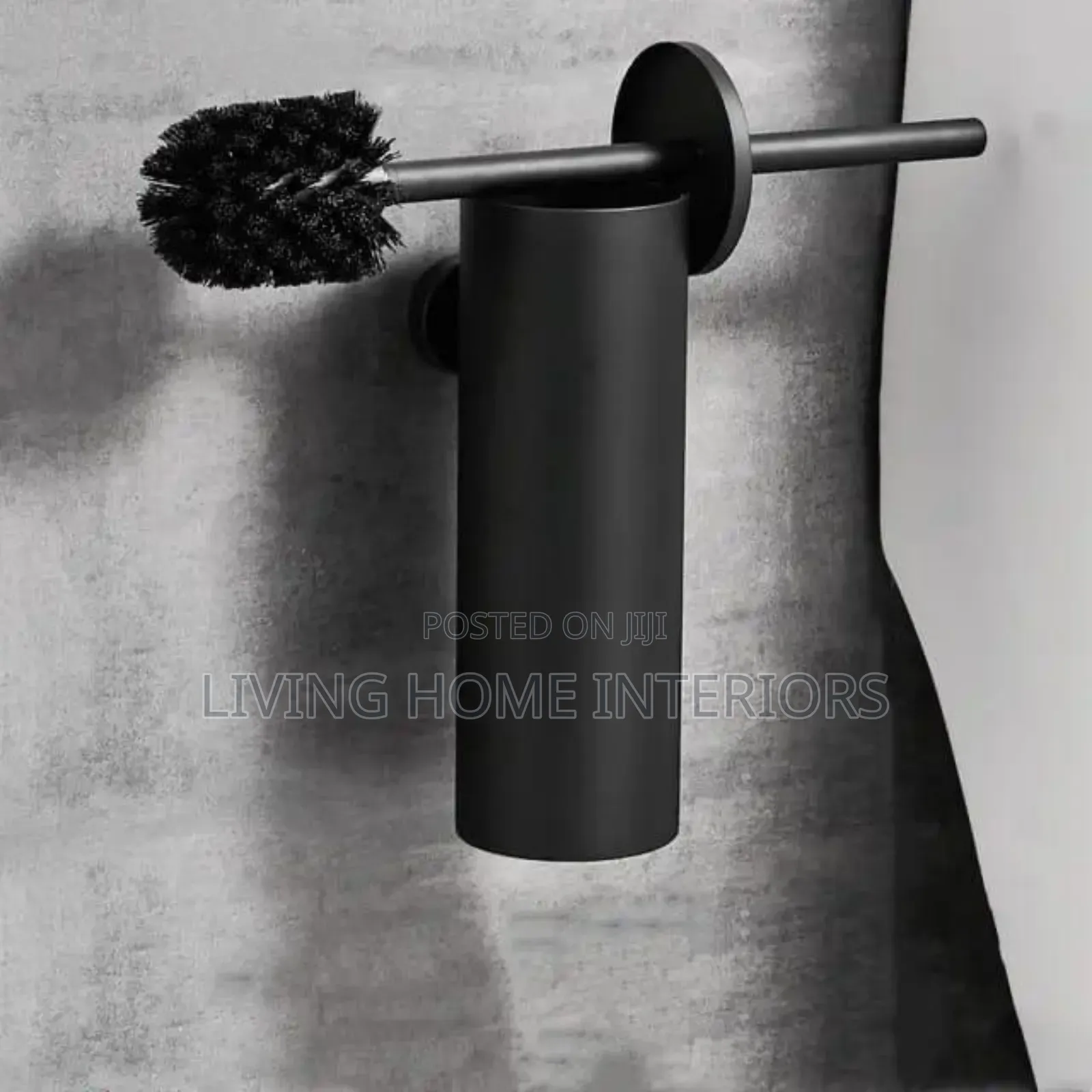 Matte Black Toilet Brush 304