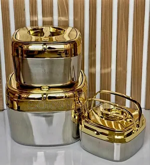 Family Size 3 Set Luxury Food Warmer Insulated Hotpots.