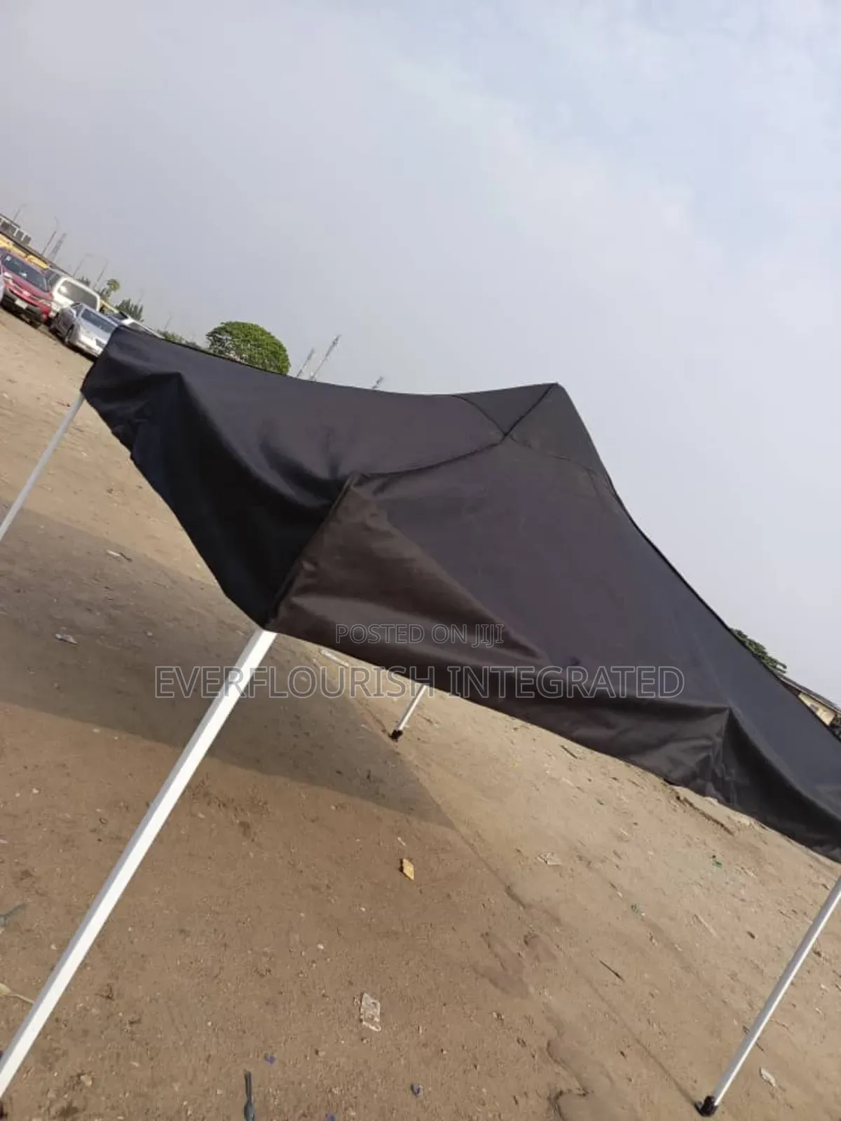 10x10ft Black Roof Foldable Canopy