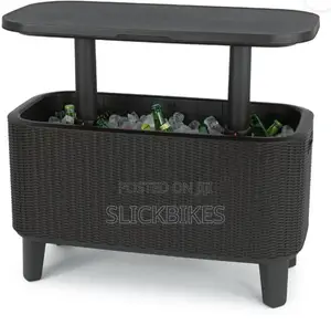 Keter 63 Quart Cooler Bevy Bar and Serving Station