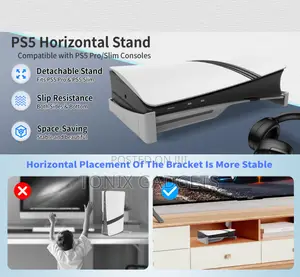 Premium Horizontal Stand for Ps5 Slim Console