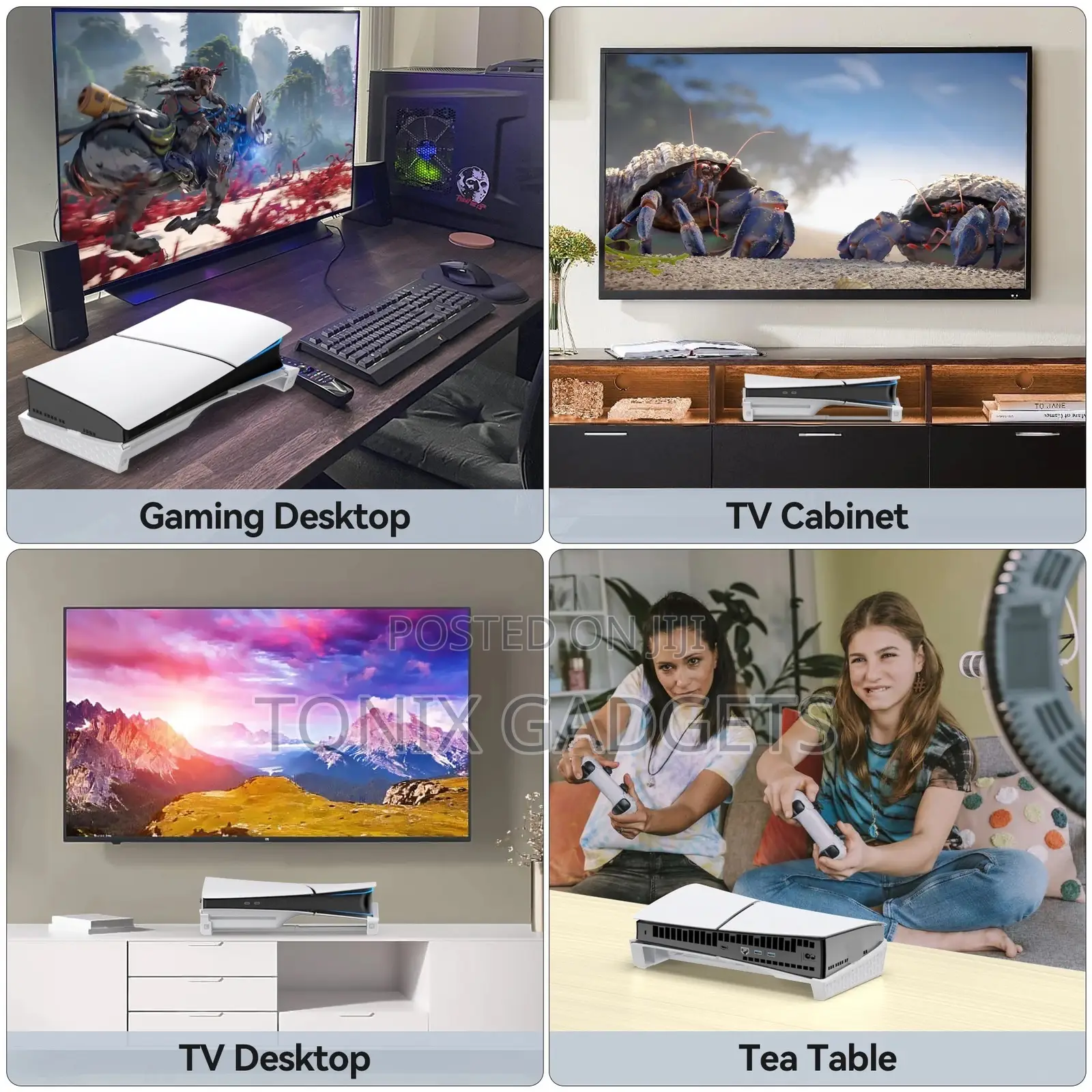 Premium Horizontal Stand for Ps5 Slim Console