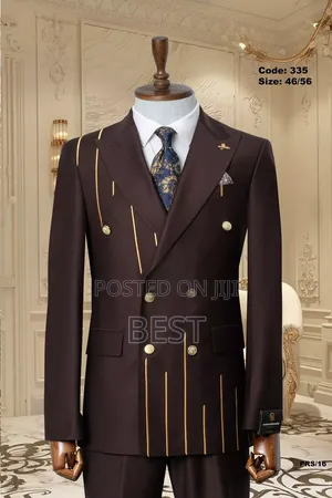 Photo - Roberto Lorenso Double Breasted Luxury Suit