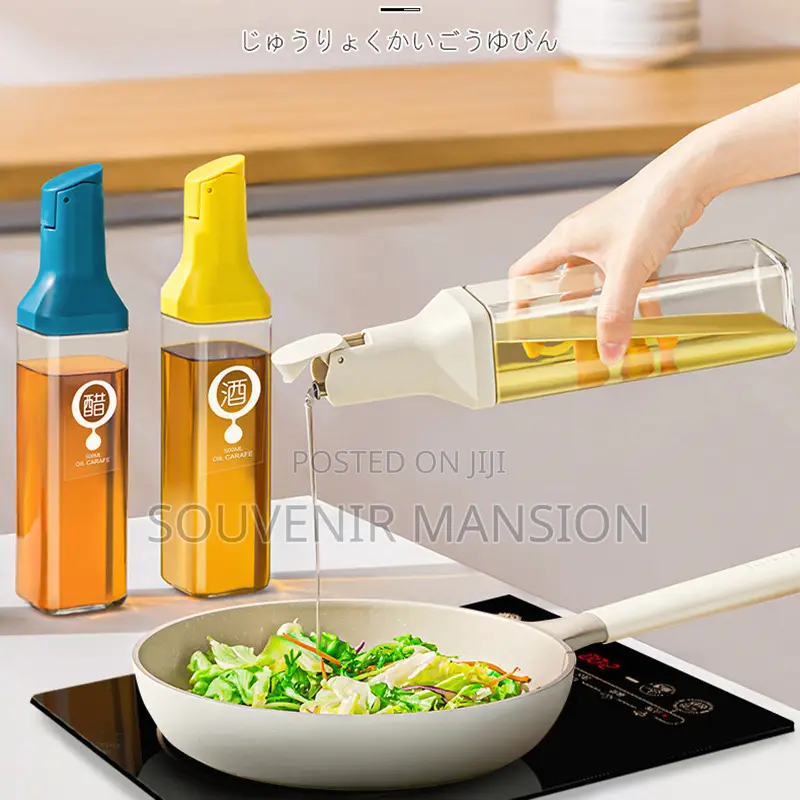 500ml Glass Oil Dispenser Bottle