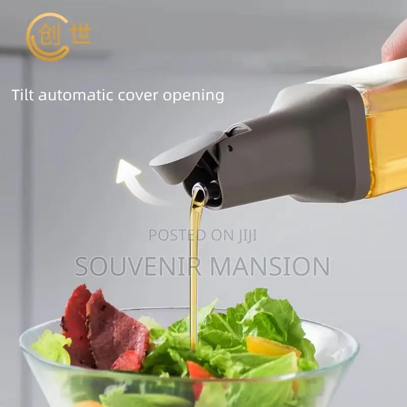 500ml Glass Oil Dispenser Bottle