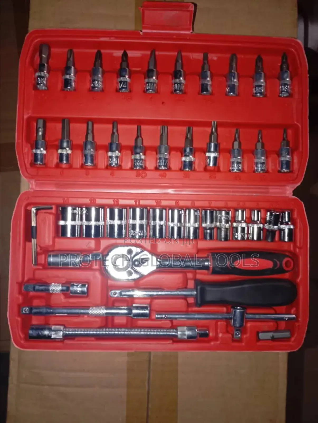 46pcs 1/4" Socket Set
