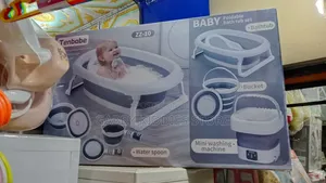 Foldable Bath Set With Mini Washing Machine