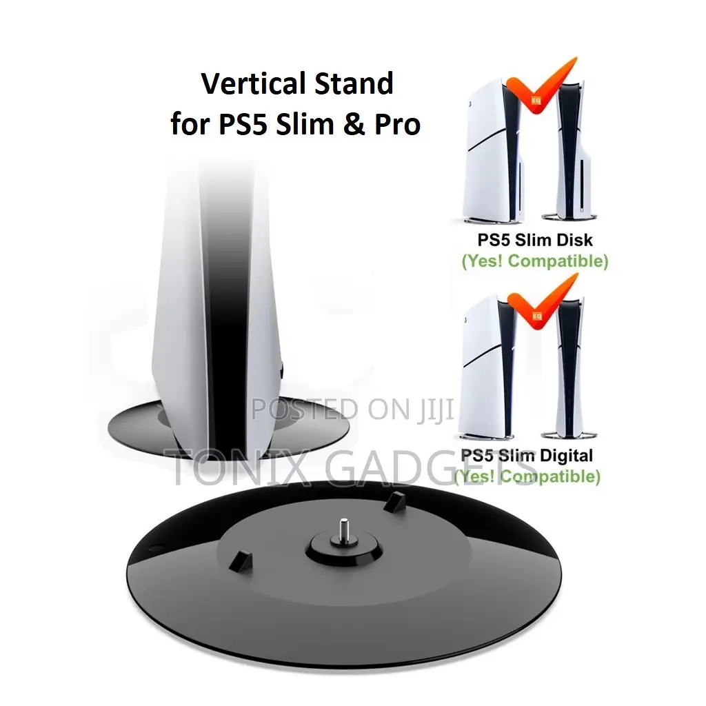 Vertical Stand for Ps5 Console (Slim and Pro)