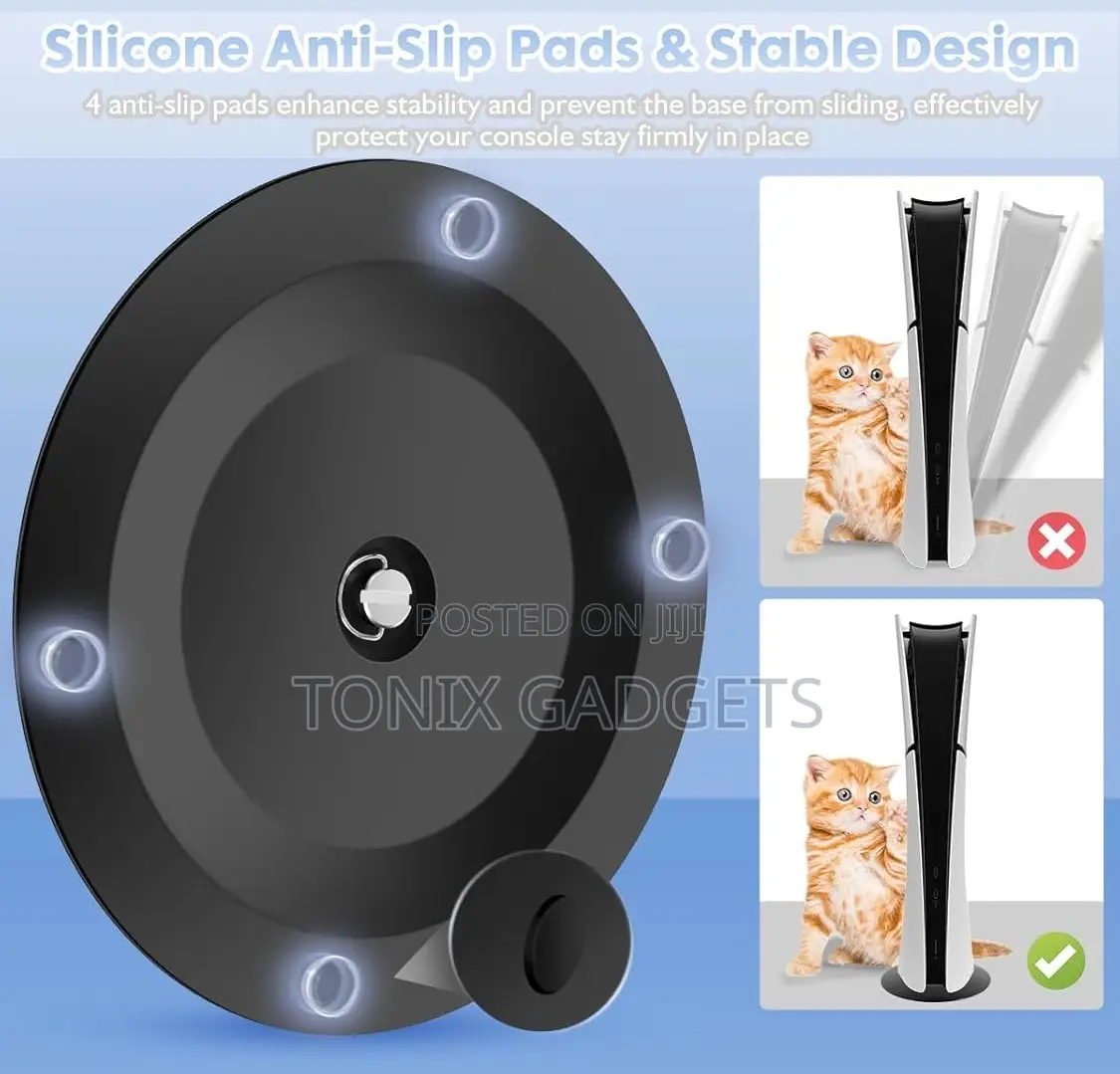 Vertical Stand for Ps5 Console (Slim and Pro)