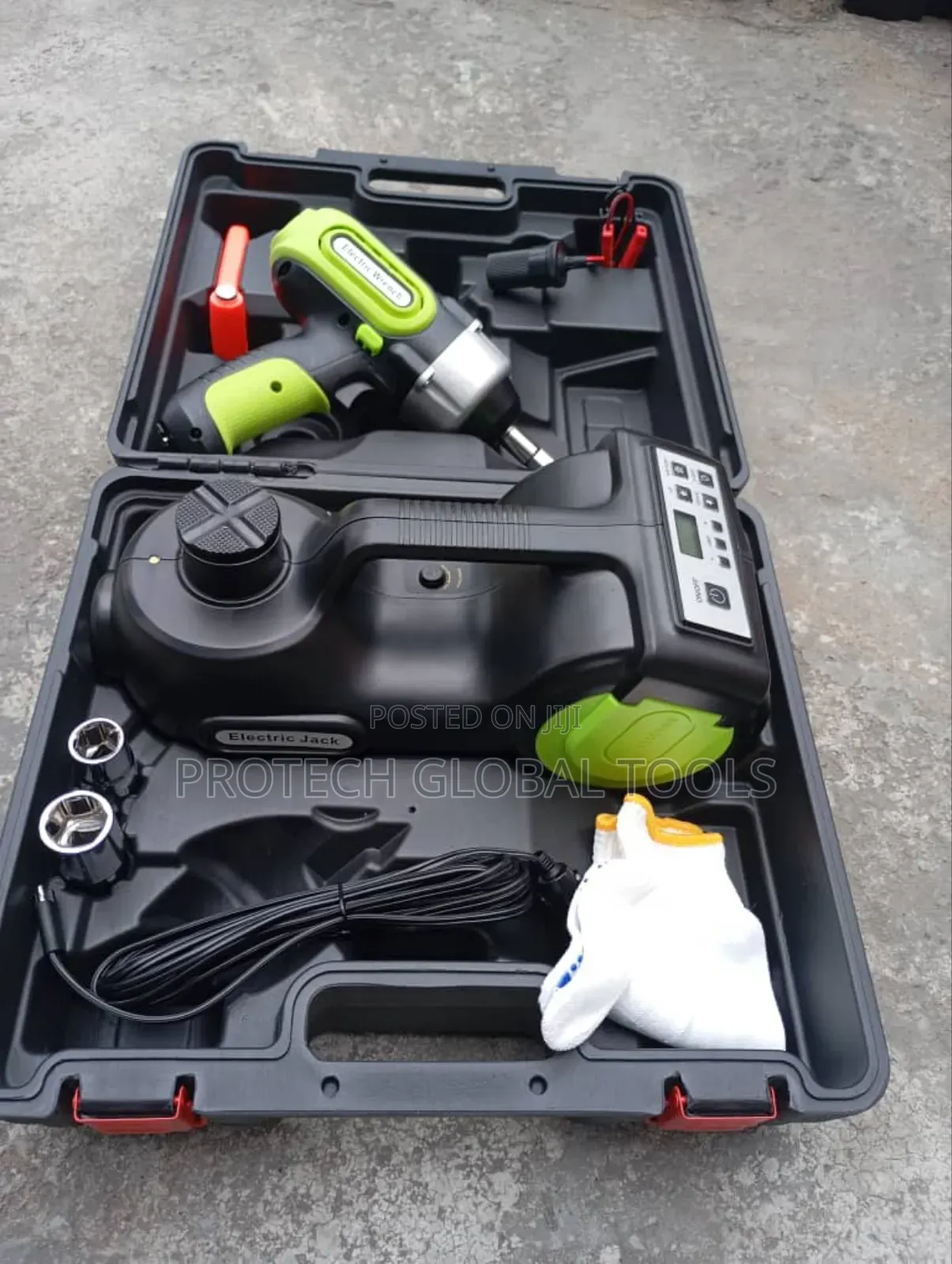 Digital Electric Car Jack With Wrench
