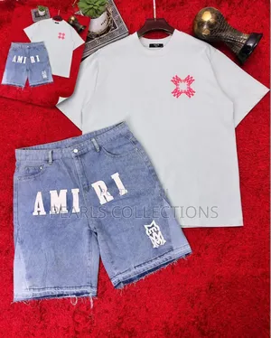 Amiri Shorts and Designer Top