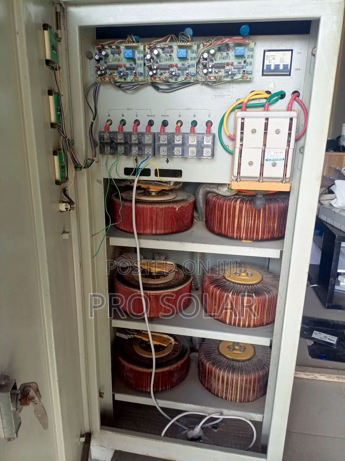 Prag Stabilizer 45kva 3phase Servo Motor