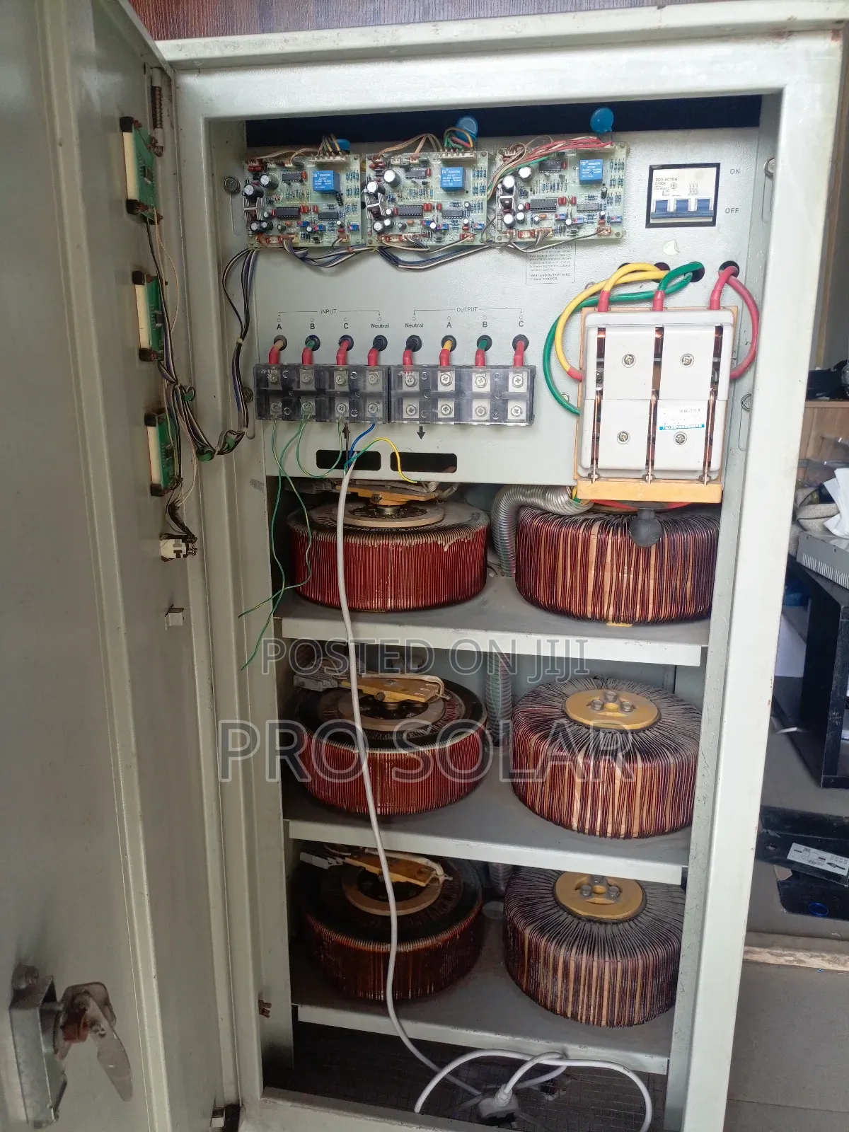 Prag Stabilizer 45kva 3phase Servo Motor