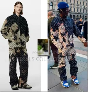Louis Vuitton Two Piece Denim Set