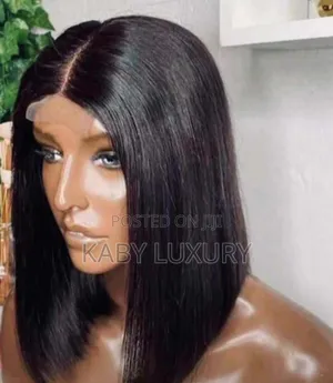 Straight Bob Wig Hundred Percent Human Hair