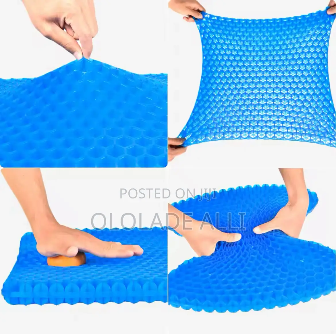 Gel Seat Cushion Double Thick Egg Gel