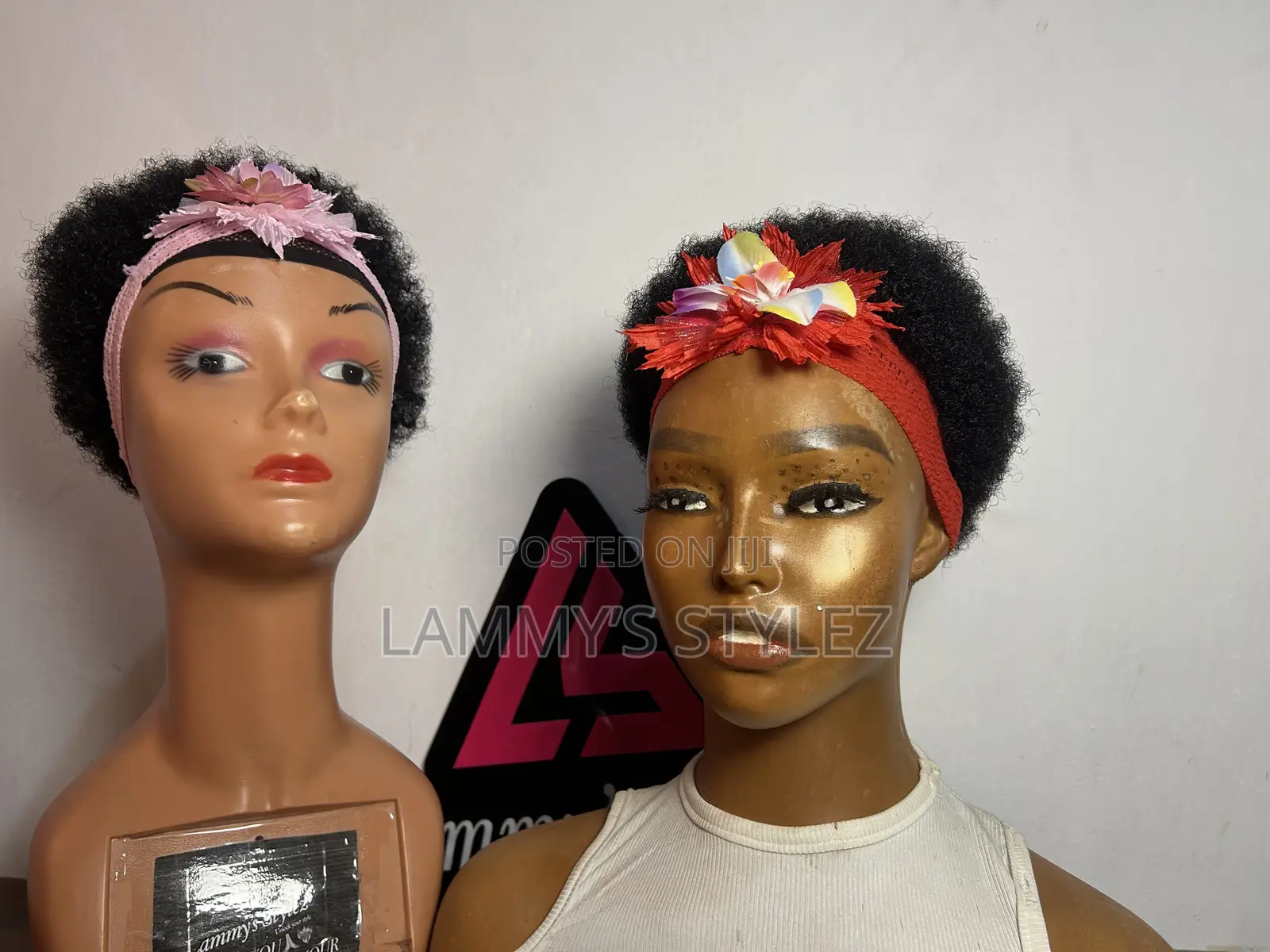Kids Headband Afro Wig