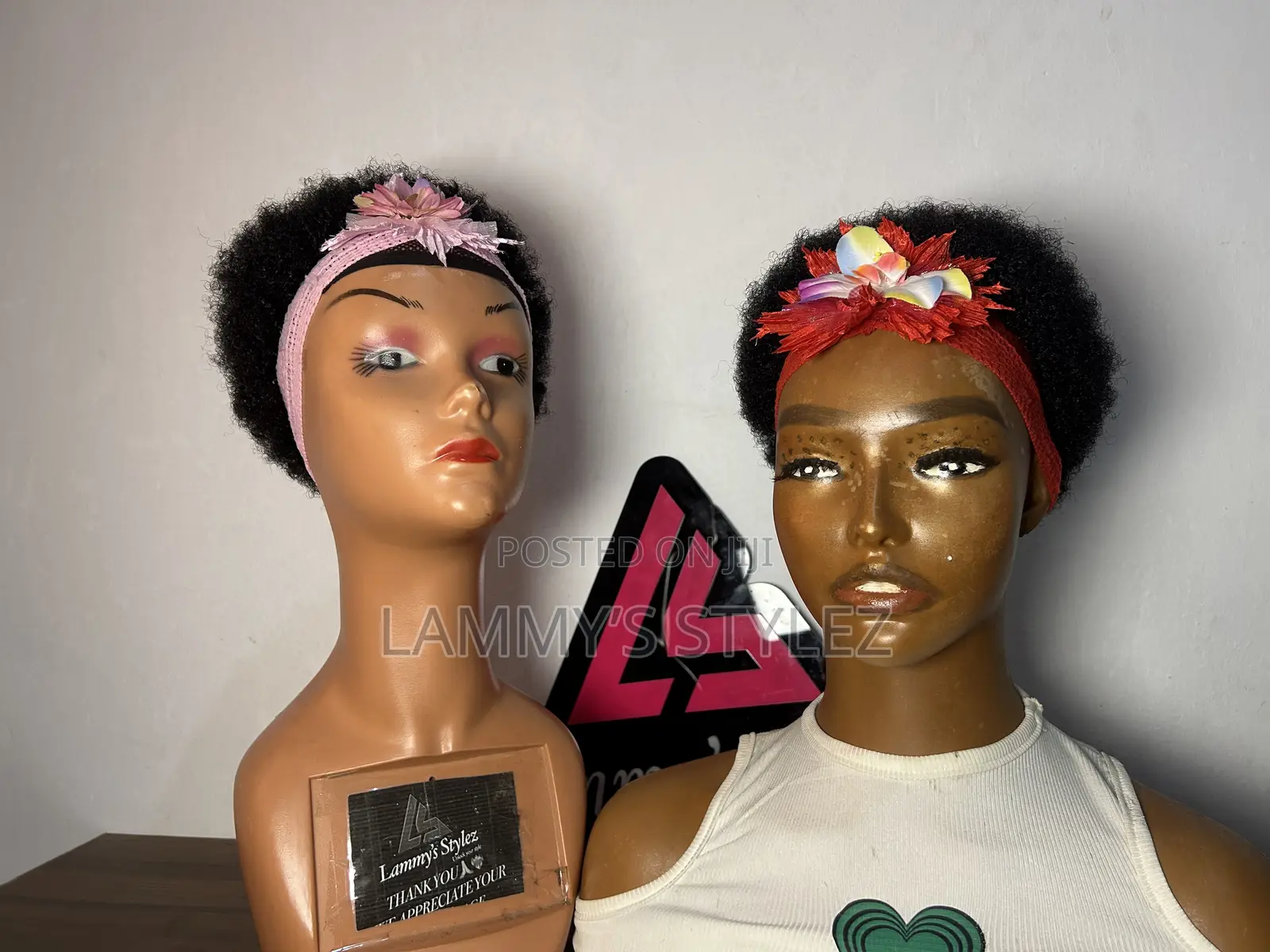 Kids Headband Afro Wig