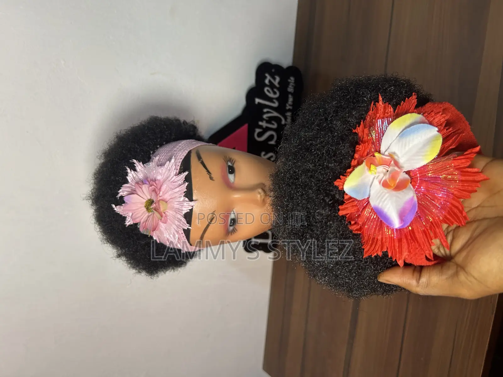 Kids Headband Afro Wig