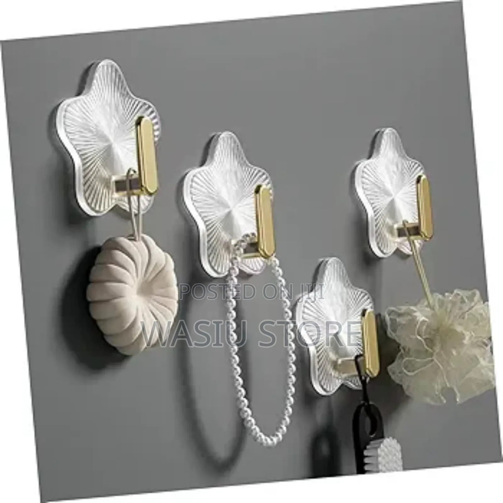 Alipis Star Shaped Self Adhesive Wall Hooks 12 Pack