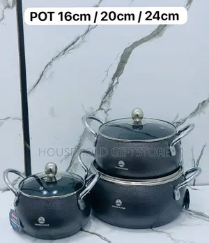 3pcs Masterchef Non Stick Pot Set