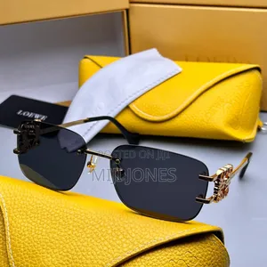 . "Loewe Inspired Aviator Sunglasses - Classic Glam"