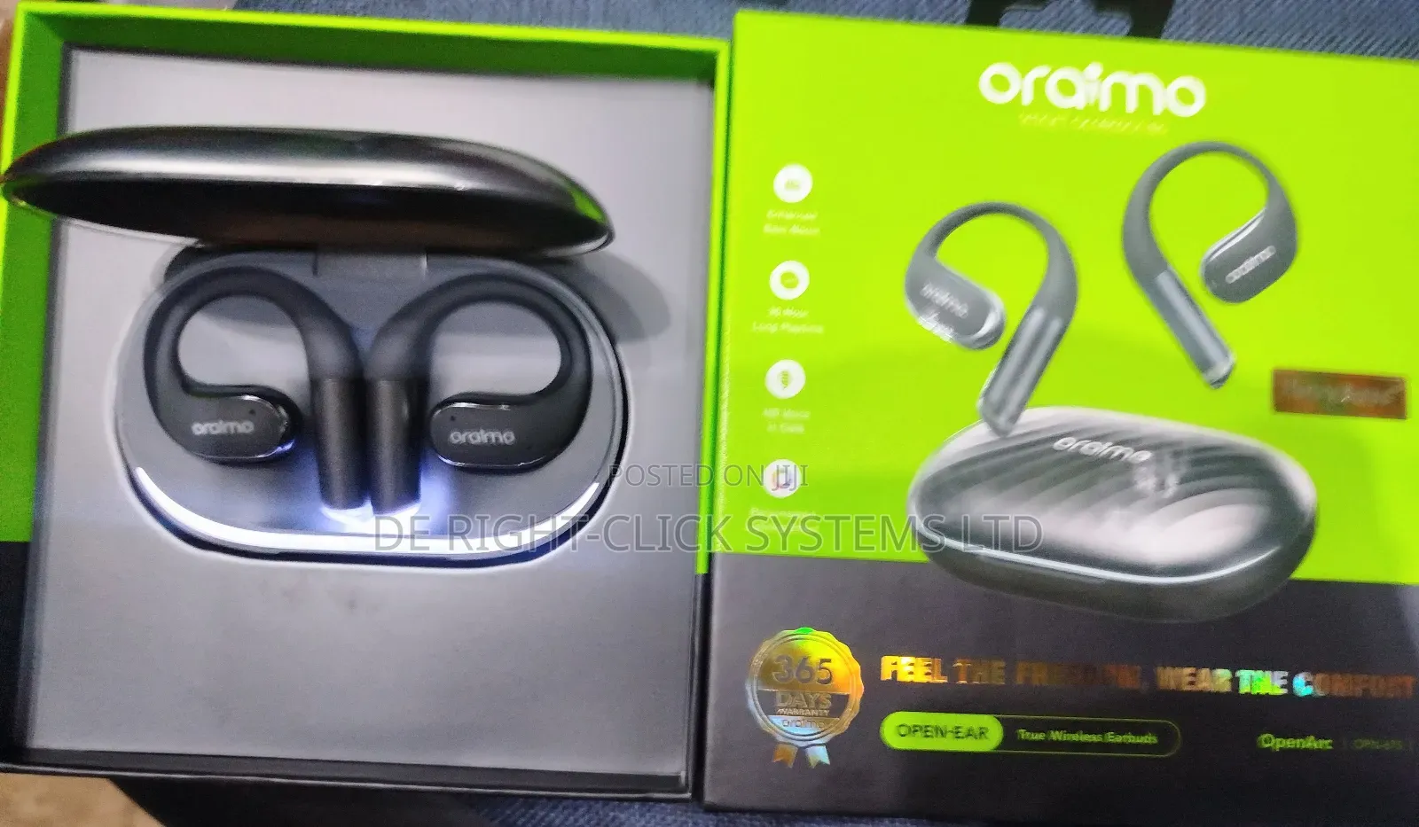 Oraimo Openarc Open-Ear Wireless Earphones-Opn675