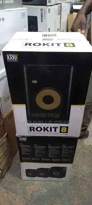 Rokit 8 5thgen Monitor Speaker.
