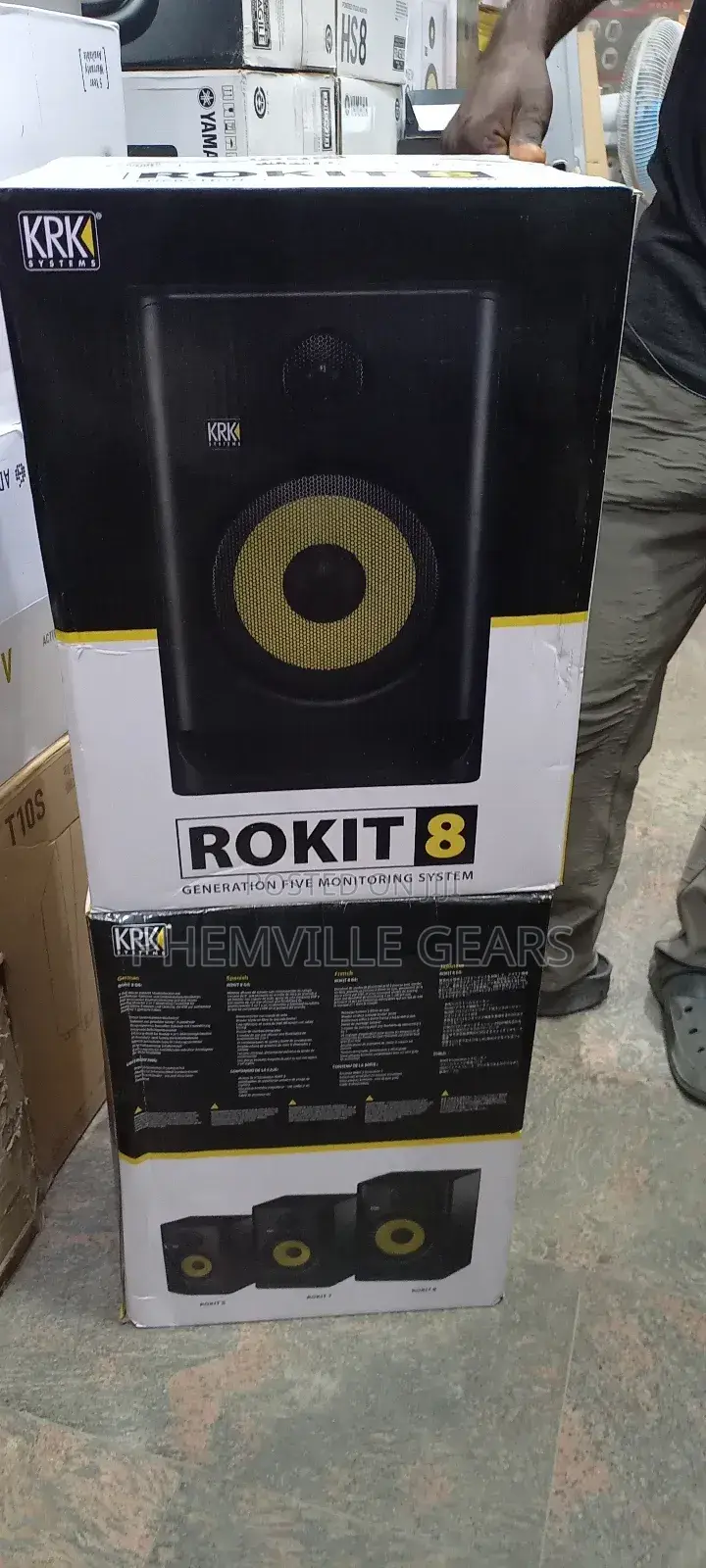 Rokit 8 5thgen Monitor Speaker.