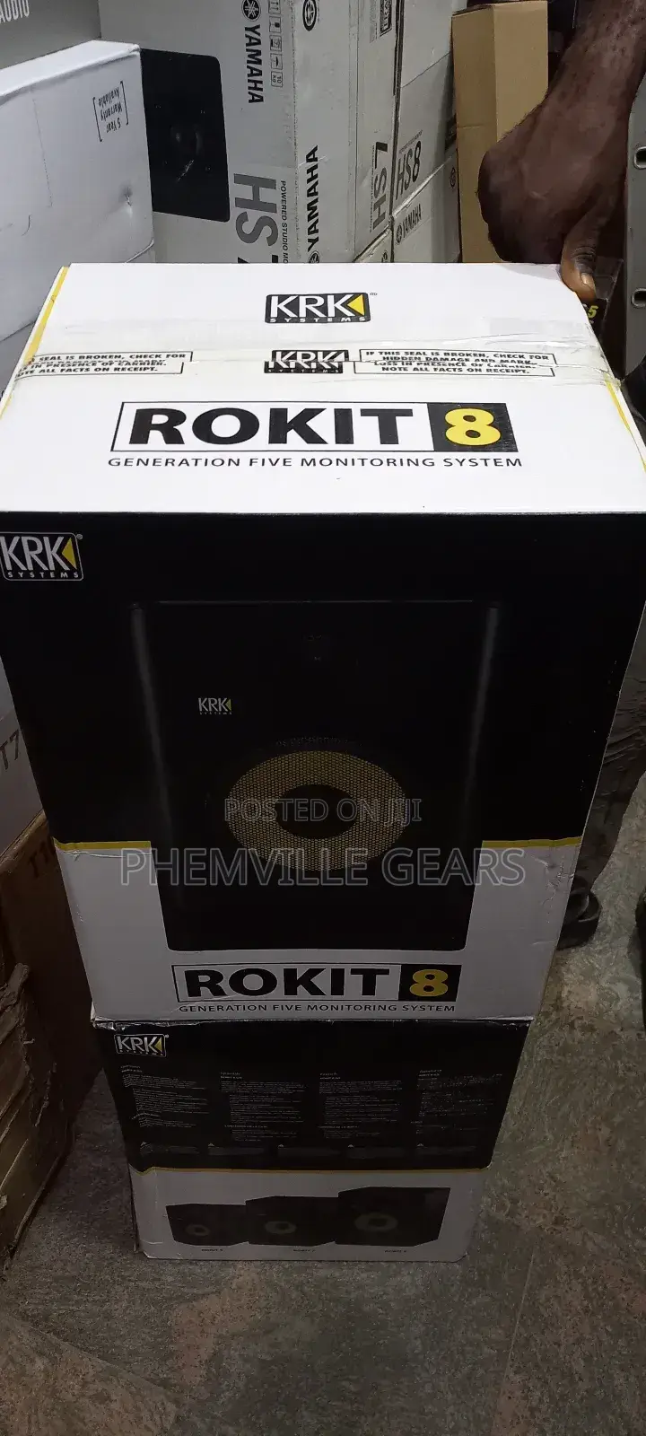 Rokit 8 5thgen Monitor Speaker.