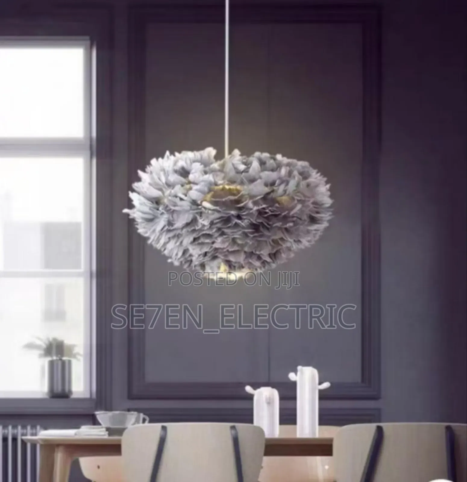 Dropping Colorful Feathers Luxury Light.