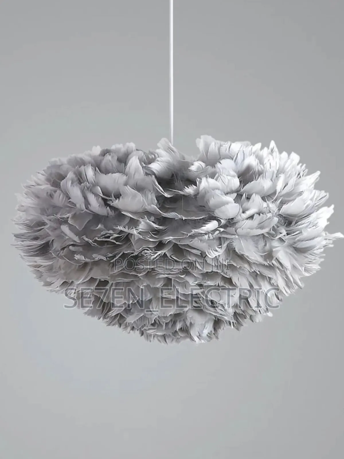 Dropping Colorful Feathers Luxury Light.