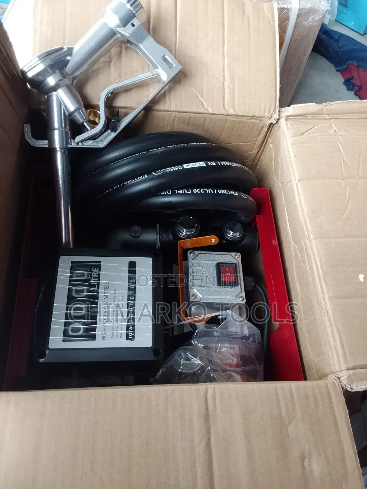 Complete Flow Meter With Nuzzle