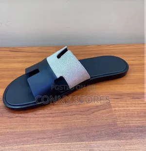 Most Wanted Hermes Pronior Izmir Sandal Black/White