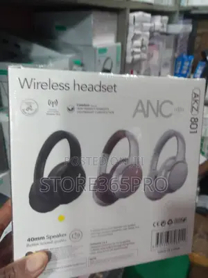 Noise Cancelation Bluetooth Headset Akz 801