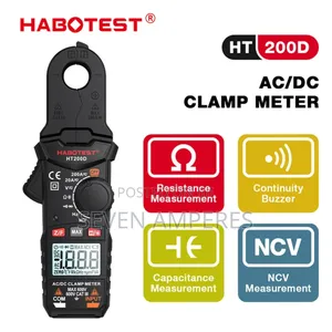 Habotest Digital Clamp Multimeter Ac/Dc