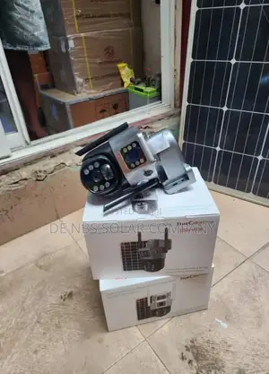 Deul Lens PTZ 4g Sim Card Auto Tracking Solar Camera Outdoor