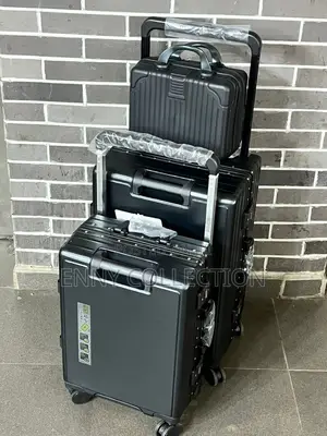 Luxury Set of 3 Aluminum Luggage Box