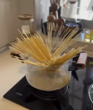 Transparent Glass Pot