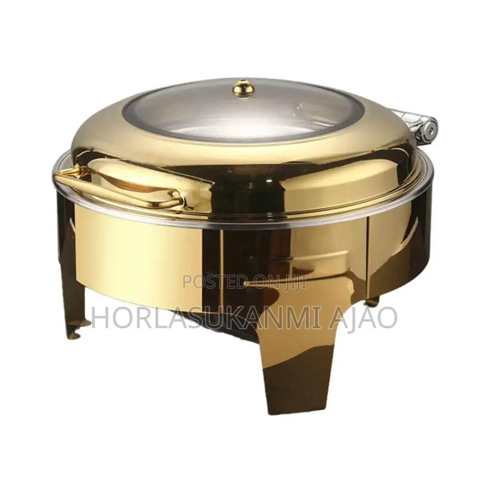 Morden Luxury Quality Gold Chaffing Dish Round 