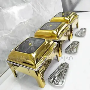 Morden Luxury Quality Gold Chaffing Dish 